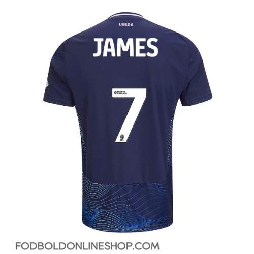 Leeds United Daniel James #7 Tredjetrøje 2024-25 Kortærmet